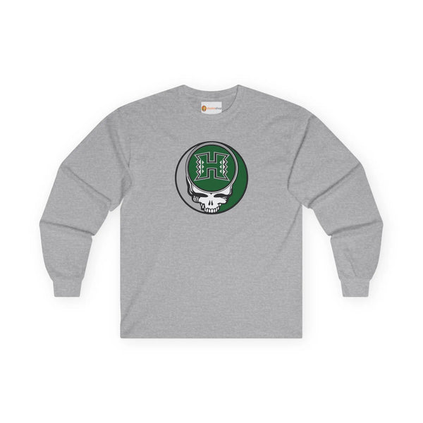 Grateful Dead - University of Hawaii Stealie Grateful Dead Long Sleeve Tee - StealieShop
